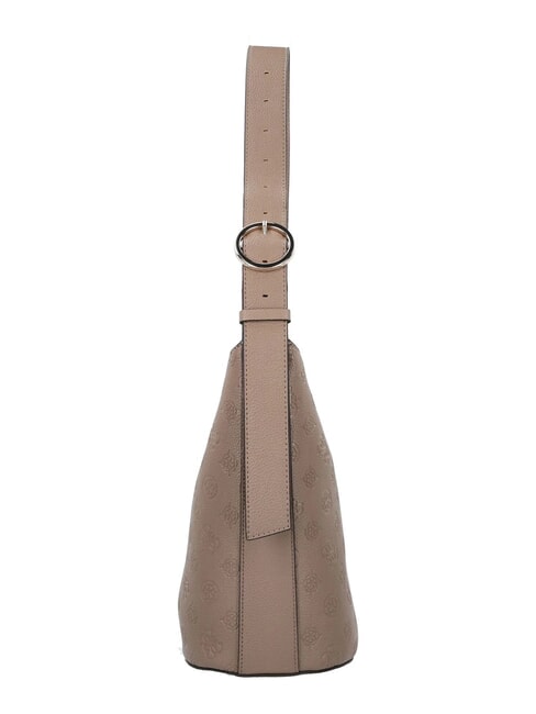 CRESIDIA Bucket bag with clutch dark taupe logo - Women&rsquo;s Bags