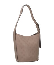 GUESS CRESIDIA Bucket bag with clutch dark taupe logo - Women&rsquo;s Bags - 4