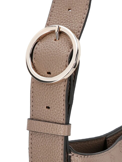 CRESIDIA Bucket bag with clutch dark taupe logo - Women&rsquo;s Bags