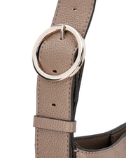 GUESS CRESIDIA Bucket bag with clutch dark taupe logo - Women&rsquo;s Bags - 5