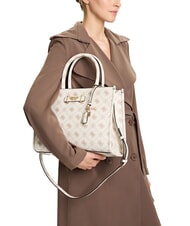 GUESS SILIA 2 Tote bag with shoulder strap vanilla logo - Women&rsquo;s Bags - 5