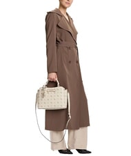 GUESS SILIA Handbag with shoulder strap vanilla logo - Women&rsquo;s Bags - 5