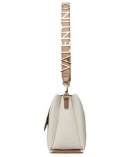MARIO VALENTINO ALEXIA Bag with metal logo on the shoulder strap white/leather - Women&rsquo;s Bags - 3