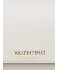 MARIO VALENTINO ALEXIA Bag with metal logo on the shoulder strap white/leather - Women&rsquo;s Bags - 4