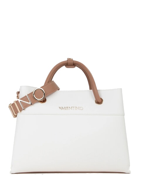 ALEXIA Handbag with logoed shoulder strap white/leather - Women&rsquo;s Bags