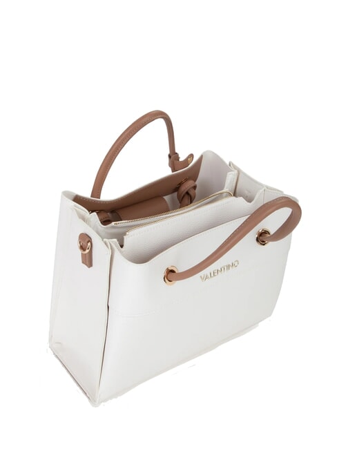 ALEXIA Handbag with logoed shoulder strap white/leather - Women&rsquo;s Bags