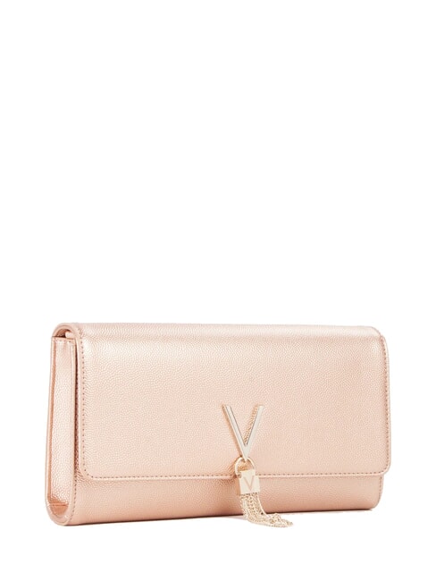 DIVINA Metal shoulder clutch bag rose gold - Women&rsquo;s Bags