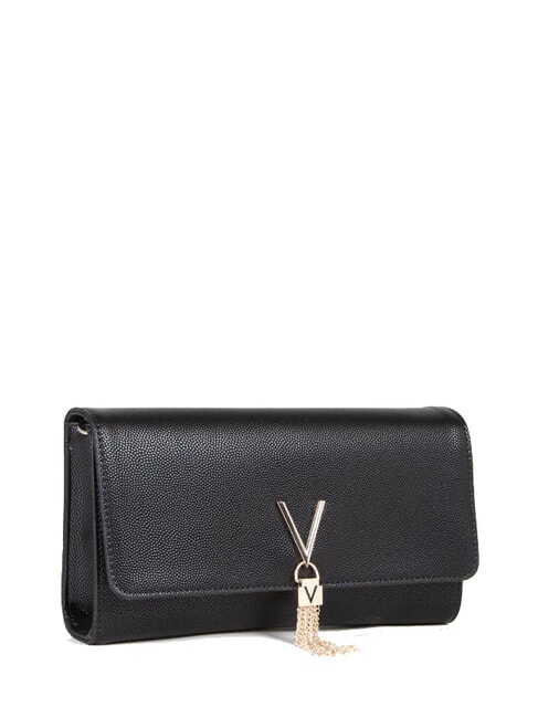 DIVINA Metal shoulder clutch bag black/gold - Women&rsquo;s Bags