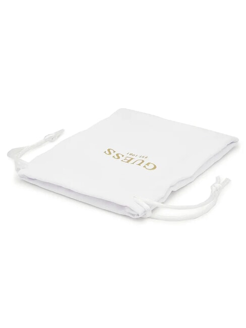 4G LIGHT Square earrings with zirconia SILVER - Earrings