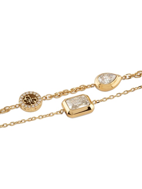 4G LIGHT Bracelet with three charms yellow gold - Bracelets