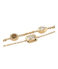GUESS 4G LIGHT Bracelet with three charms yellow gold - Bracelets - 3