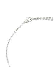 GUESS SHINING WINTER Necklace with flower and crystals SILVER - Necklaces - 4
