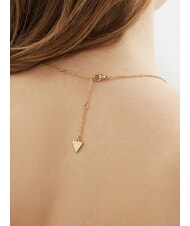 GUESS AMORE Heart pendant necklace gold - Necklaces - 3