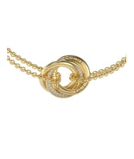 GUESS PERFECT Bracelet with intertwined circle charms yellow gold - Bracelets - 2