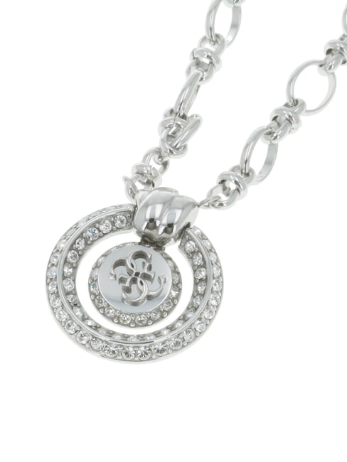 KNOT YOU Necklace with concentric circles SILVER - Necklaces