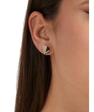 GUESS LOVELY GIFT BOX Bracelet + earrings yellow gold - Earrings - 4