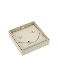 GUESS LOVELY GIFT BOX Bracelet + earrings yellow gold - Earrings - 7