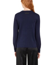JOHN RICHMOND PARANA Lurex crew neck cardigan blue - Women's Sweaters - 2