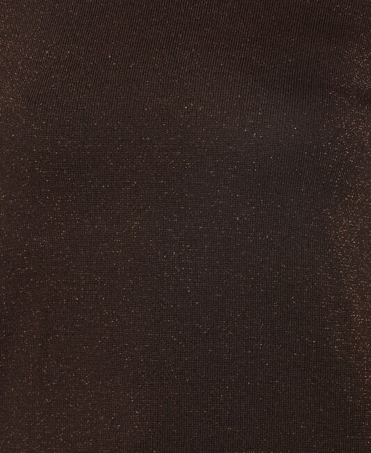 PARANA Lurex crew neck cardigan dark - Women's Sweaters