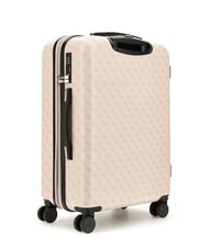 GUESS JESCO 22 Medium Trolley rose water logo - Rigid Trolley Cases - 3