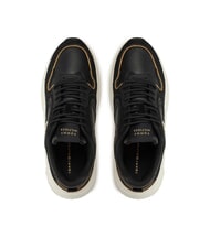 TOMMY HILFIGER CHUNKY FASHION Leather sneakers black - Women&rsquo;s shoes - 4