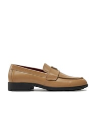 TOMMY HILFIGER THE LEATHER CLASSIC Women's leather loafers - Women&rsquo;s shoes