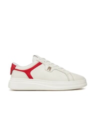 TOMMY HILFIGER POINTY COURT Leather sneakers white - Women&rsquo;s shoes - 2