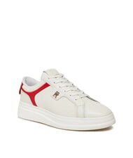 TOMMY HILFIGER POINTY COURT Leather sneakers white - Women&rsquo;s shoes - 3