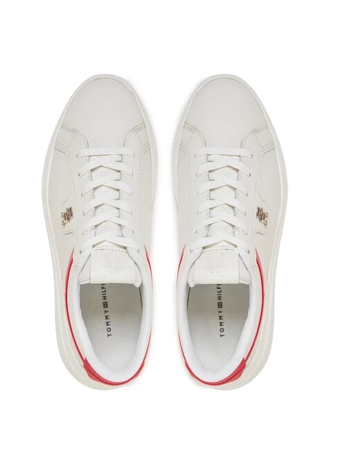 POINTY COURT Leather sneakers white - Women&rsquo;s shoes
