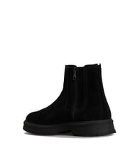 TOMMY HILFIGER HILFIGER SUEDE Suede ankle boots with zip black - Men&rsquo;s shoes - 3