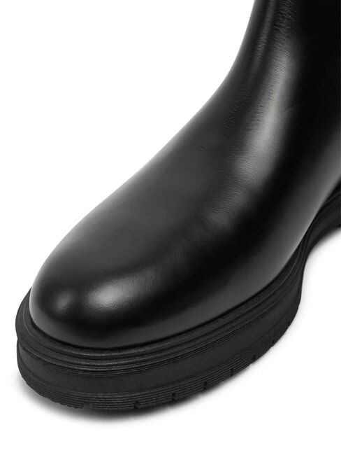 HILFIGER ABRASIV WAR Chelsea-style leather ankle boots black - Men&rsquo;s shoes