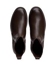 TOMMY HILFIGER FLEXIBLE HILFIGER Men's leather ankle boots brown - Men&rsquo;s shoes - 3