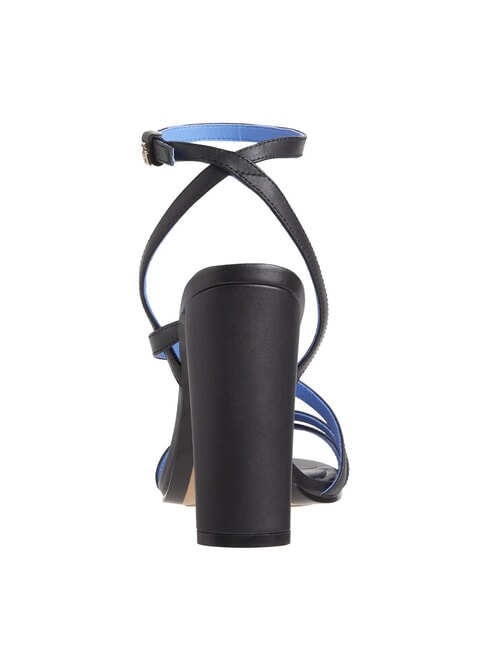 TH LEATHER BLOCK High leather sandals with ankle strap black - Women&rsquo;s shoes