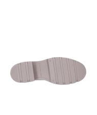 TOMMY HILFIGER TH Leather ankle boots with medium heel grey - Women&rsquo;s shoes - 9