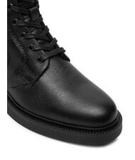 TOMMY HILFIGER HILFIGER COMFORT Lace-up leather ankle boots with zip black - Men&rsquo;s shoes - 3