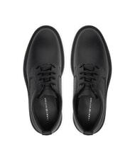 TOMMY HILFIGER HILFIGER COMFORT Lace-up derby style shoe in leather black - Men&rsquo;s shoes - 4