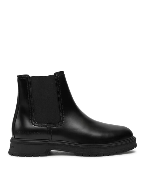 HILFIGER ABRASIV WAR Chelsea-style leather ankle boots black - Men&rsquo;s shoes