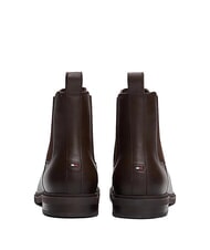 TOMMY HILFIGER FLEXIBLE HILFIGER Men's leather ankle boots brown - Men&rsquo;s shoes - 4