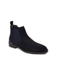 TOMMY HILFIGER CORE RWB HILFIGER Suede ankle boots blue - Men&rsquo;s shoes - 3