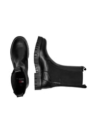 TOMMY HILFIGER TH JEANS Leather ankle boots black - Women&rsquo;s shoes - 3