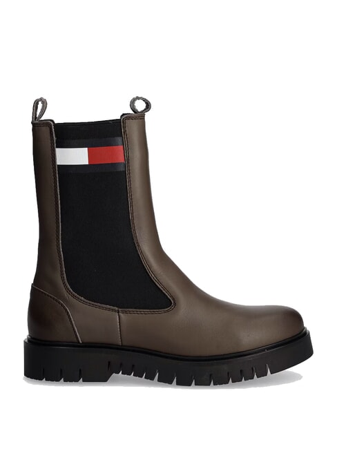 TH JEANS Leather ankle boots brown - Women&rsquo;s shoes