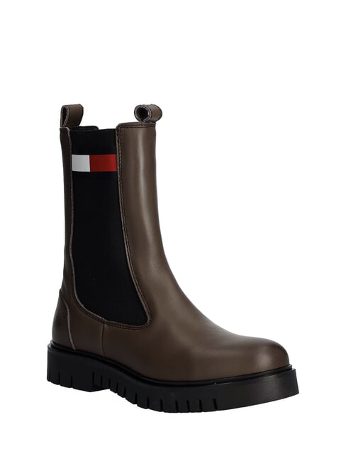 TH JEANS Leather ankle boots brown - Women&rsquo;s shoes