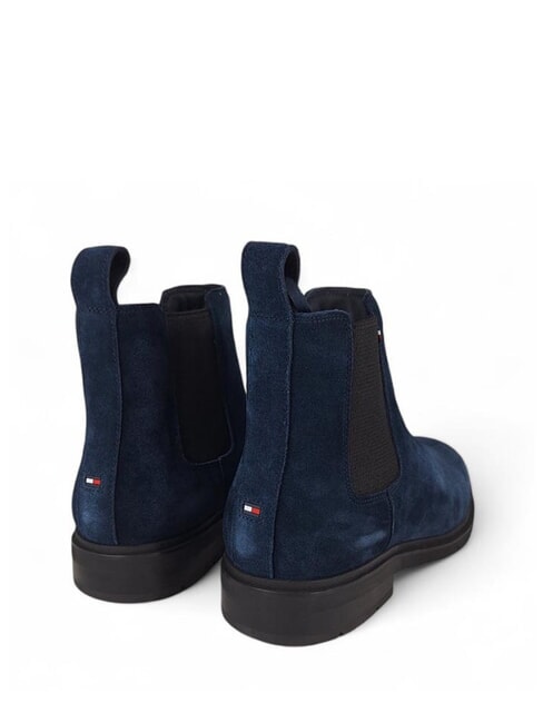 FLEXIBLE HILFIGER Suede ankle boots blue - Men&rsquo;s shoes