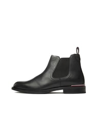 TOMMY HILFIGER CORE RWB HILFIGER Leather ankle boots black - Men&rsquo;s shoes - 4