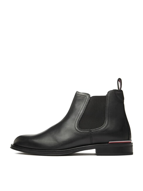CORE RWB HILFIGER Leather ankle boots black - Men&rsquo;s shoes