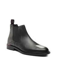TOMMY HILFIGER CORE RWB HILFIGER Leather ankle boots black - Men&rsquo;s shoes - 3