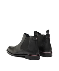 TOMMY HILFIGER CORE RWB HILFIGER Leather ankle boots black - Men&rsquo;s shoes - 6