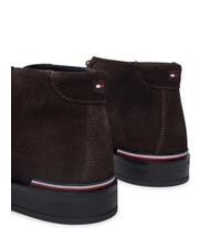 TOMMY HILFIGER CORE RWB HILFIGER Suede ankle boots brown - Men&rsquo;s shoes - 4
