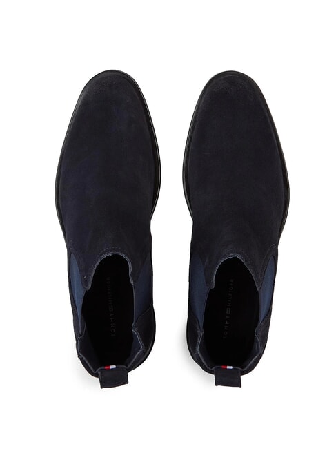 CORE RWB HILFIGER Suede ankle boots blue - Men&rsquo;s shoes