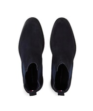 TOMMY HILFIGER CORE RWB HILFIGER Suede ankle boots blue - Men&rsquo;s shoes - 5